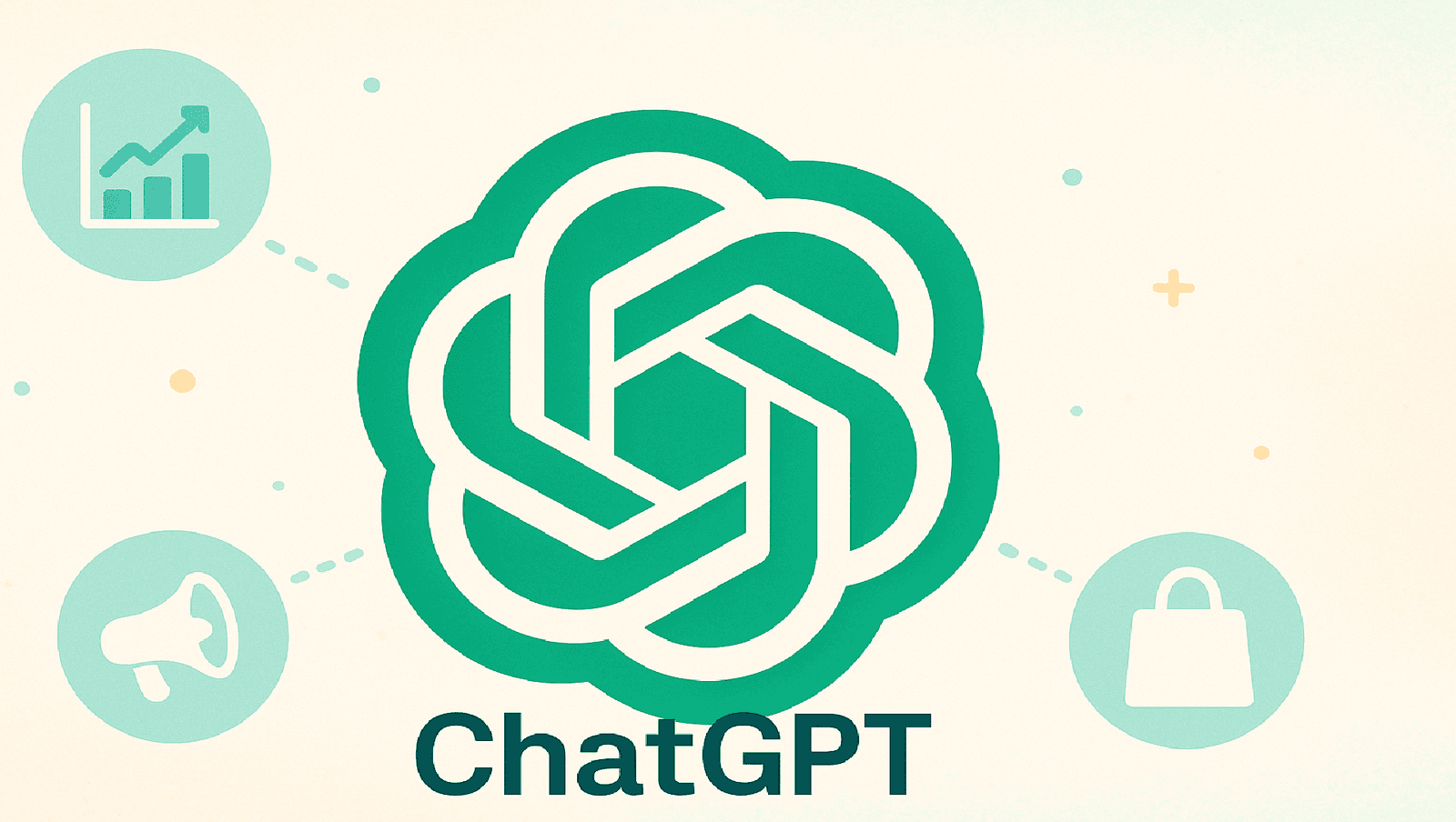 MarTech source-article image showing the ChatGPT product mark for its report on conversion bidding and advertising measurement