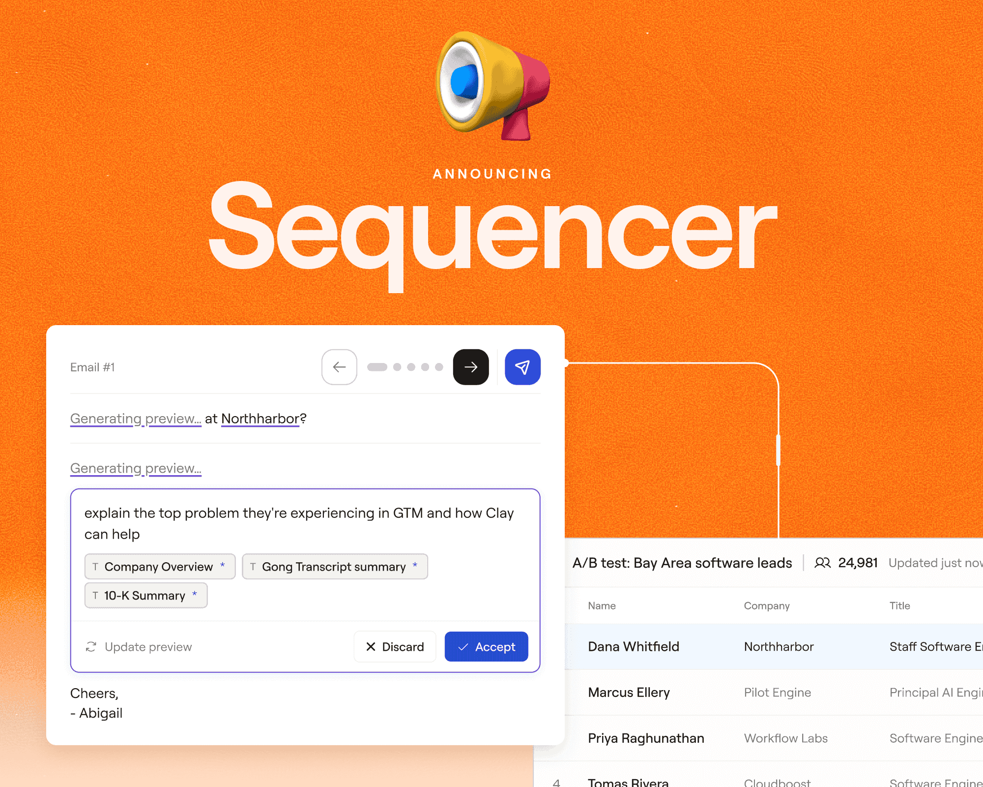 Clay source artwork for the Clay Sequencer product announcement