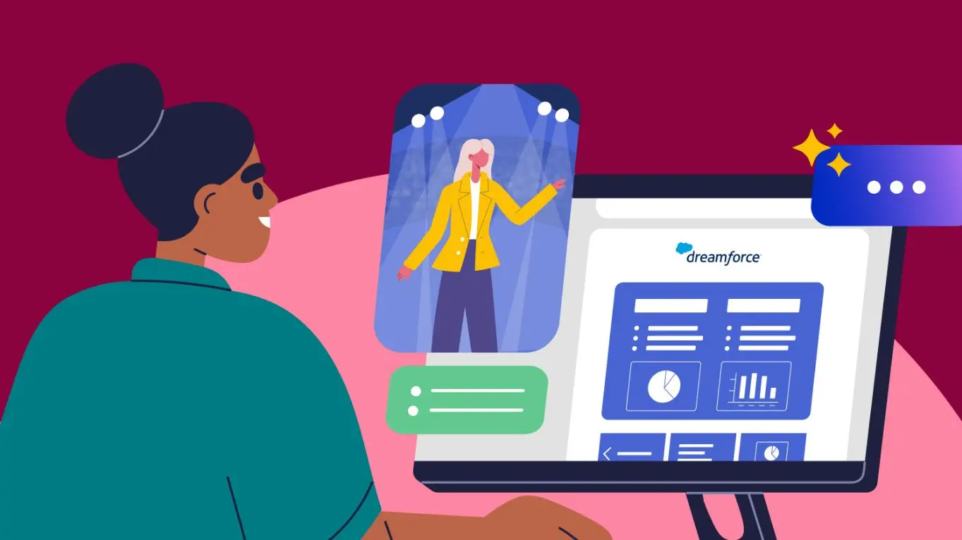 Official Salesforce service artwork for its Dreamforce 2026 preview