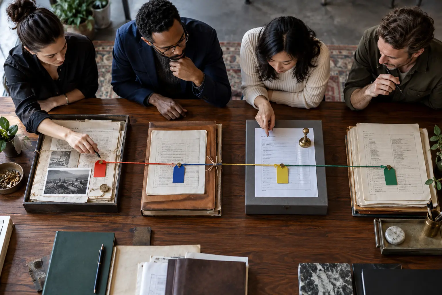 Revenue operations specialists arrange version, audience, approval, execution and verified-outcome cards into one release evidence chain.