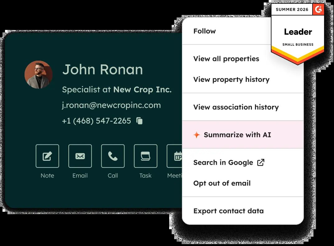 Official HubSpot CRM product image for Why Did HubSpot (NYSE:HUBS) Expand Native CRM Sync?